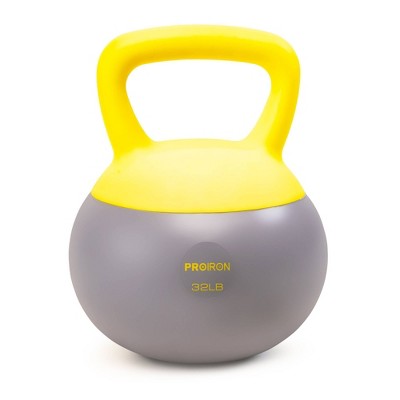 Gofit Classic Pvc Kettlebell With Dvd And Training Manual - Yellow 10lbs :  Target