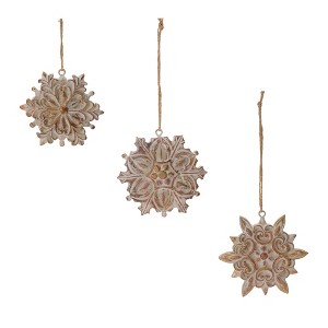 Snowflake Ornament (Set of 12) - 1 of 4