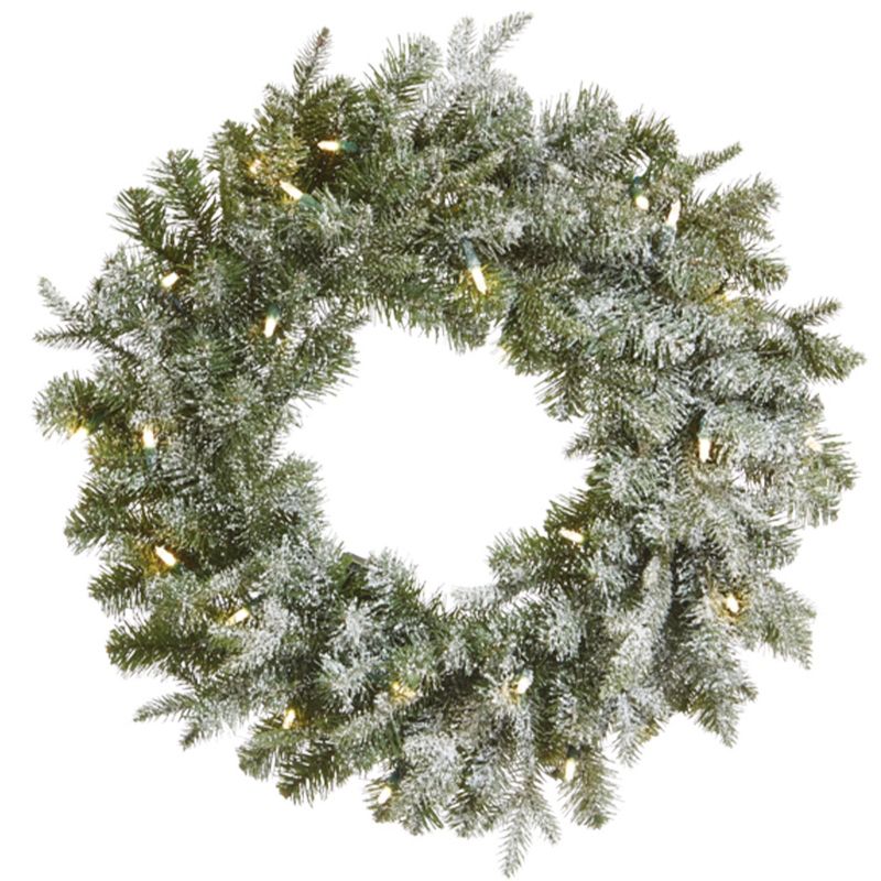 NOMA Pre-Lit Battery Operated Artificial Christmas Wreath, 2 of 7