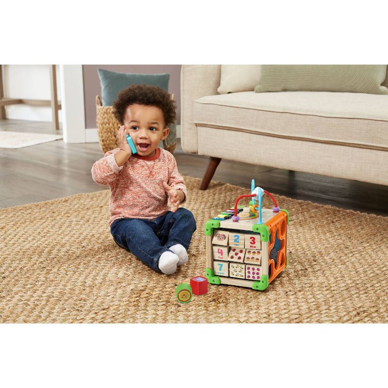 LeapFrog Touch &#38; Learn Wooden Activity Cube, 3 of 10