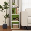HOMLUX 3 Cube Decorative Bookshelf Open Bookcase Toy Storage Organizer Horizontal Vertical - 4 of 4