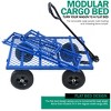 Vynxaria Tools cart Wagon Cart Garden cart trucks make it easier to transport firewood - 4 of 4