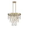 Savoy House Livorno 4 - Light Chandelier in  Noble Brass - 4 of 4