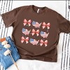 Simply Sage Market Patriotic America Stacked Coquette Heavyweight Tee - 3 of 4