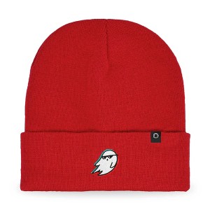 Dalix Ghost Life Embroidered Beanie Hat Knit Cap Cold Weather Womens - 1 of 4