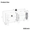 HDZNVF Buffet Cabinet with Storage, 60 inch Storage Cabinet with 4 Acrylic Doors, White - 4 of 4