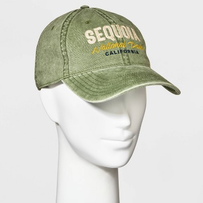 Men's Sequoia National Park Hat - Olive Green