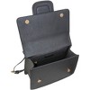 Ellen Tracy Pebble Grain Top Flap Crossbody - 4 of 4