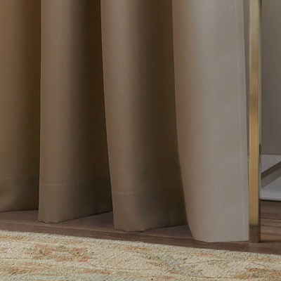 1pc Light Filtering Kendall Lined Window Curtain Panel - Curtainworks, 4 of 9