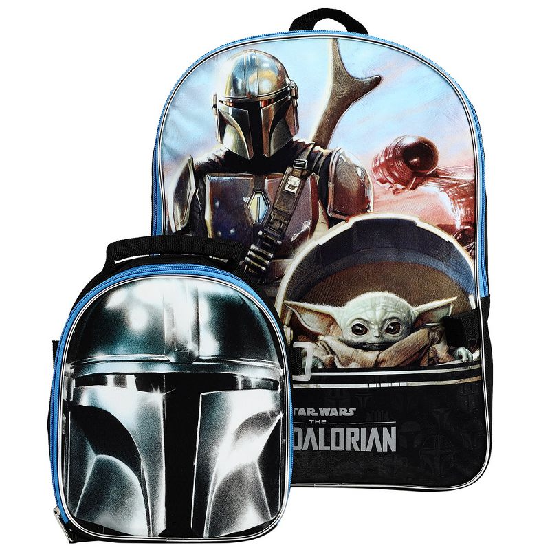 Star Wars The Mandalorian Grogu Backpack with Lunch Box, 2 of 7
