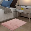 Soft Shaggy Rug Carpet Fuzzy Shag Plush Rugs for Bedroom - 2 of 4