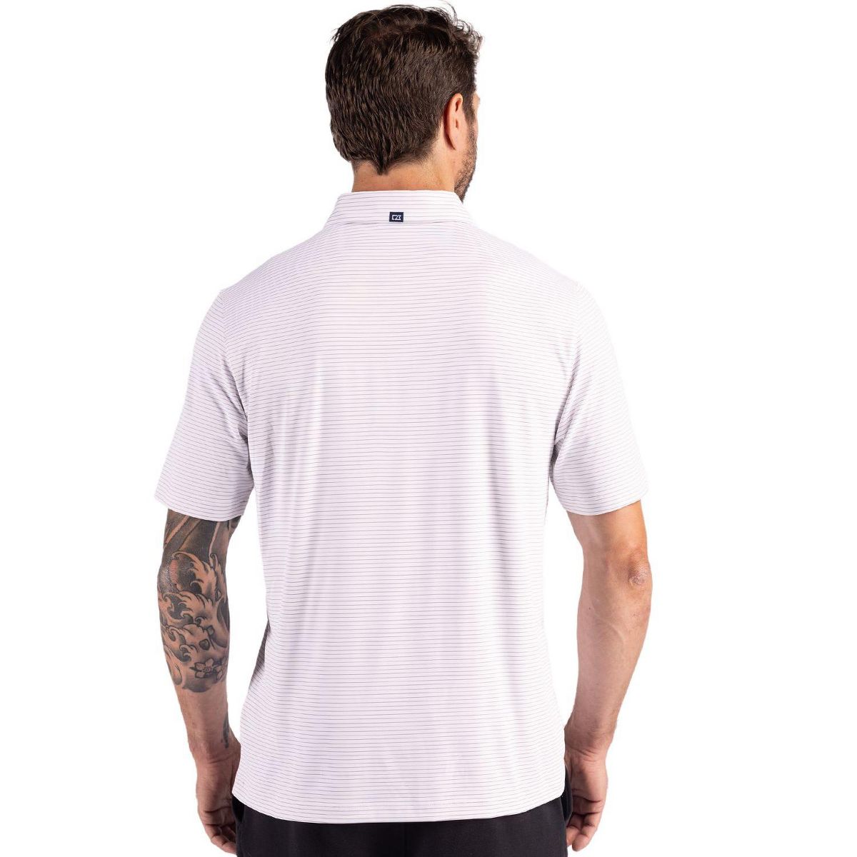 Cutter & Buck Forge Eco Fine Line Stripe Stretch Recycled Mens Polo - thumbnail 10