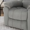 Celestina Microfiber Gliding Recliner Gray - Christopher Knight Home - 4 of 4