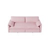 NicBex 66"/73" Pull-Out Sofa Bed with Side Storage,3-in-1 Convertible Velvet Couch Bed,Multi-Functional Queen Sleeper Sofa for Living Room,Bedroom - 2 of 4