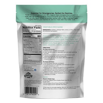 14.6 oz Gluten-Free Vegetable Stew Blend in Resealable Pouch