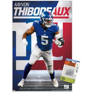 Trends International NFL New York Giants - Kayvon Thibodeaux 24 Unframed Wall Poster Prints - 1 of 4