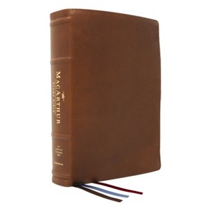 Nasb, MacArthur Study Bible, 2nd Edition, Premium Goatskin Leather, Brown, Premier Collection, Comfort Print - by  Thomas Nelson (Leather Bound) - 1 of 1