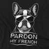 Men's Pardon My French Bulldog Funny T-Shirt - 2 of 4