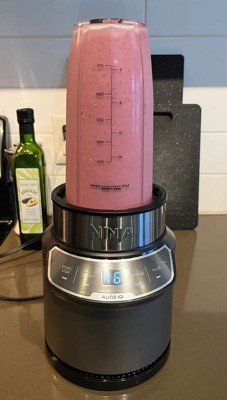 Ninja Nutri blender Pro With Auto iq Bn401 1100w Personal Smoothie Blender Stainless Steel 2 Cups Dishwasher Safe Target