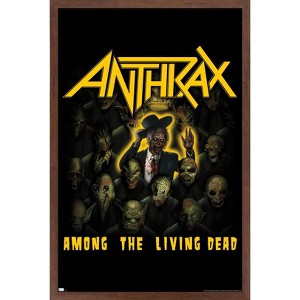 Trends International Anthrax - Among The Living Dead Framed Wall Poster Prints - 1 of 4