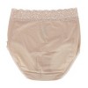 Vanity Fair Women's Flattering Lace Brief Panties(3 Pack) - 3 of 4