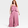 Women's Luxury Collection Satin Tank Top and Pants Pajama Set - Auden™ - 3 of 3