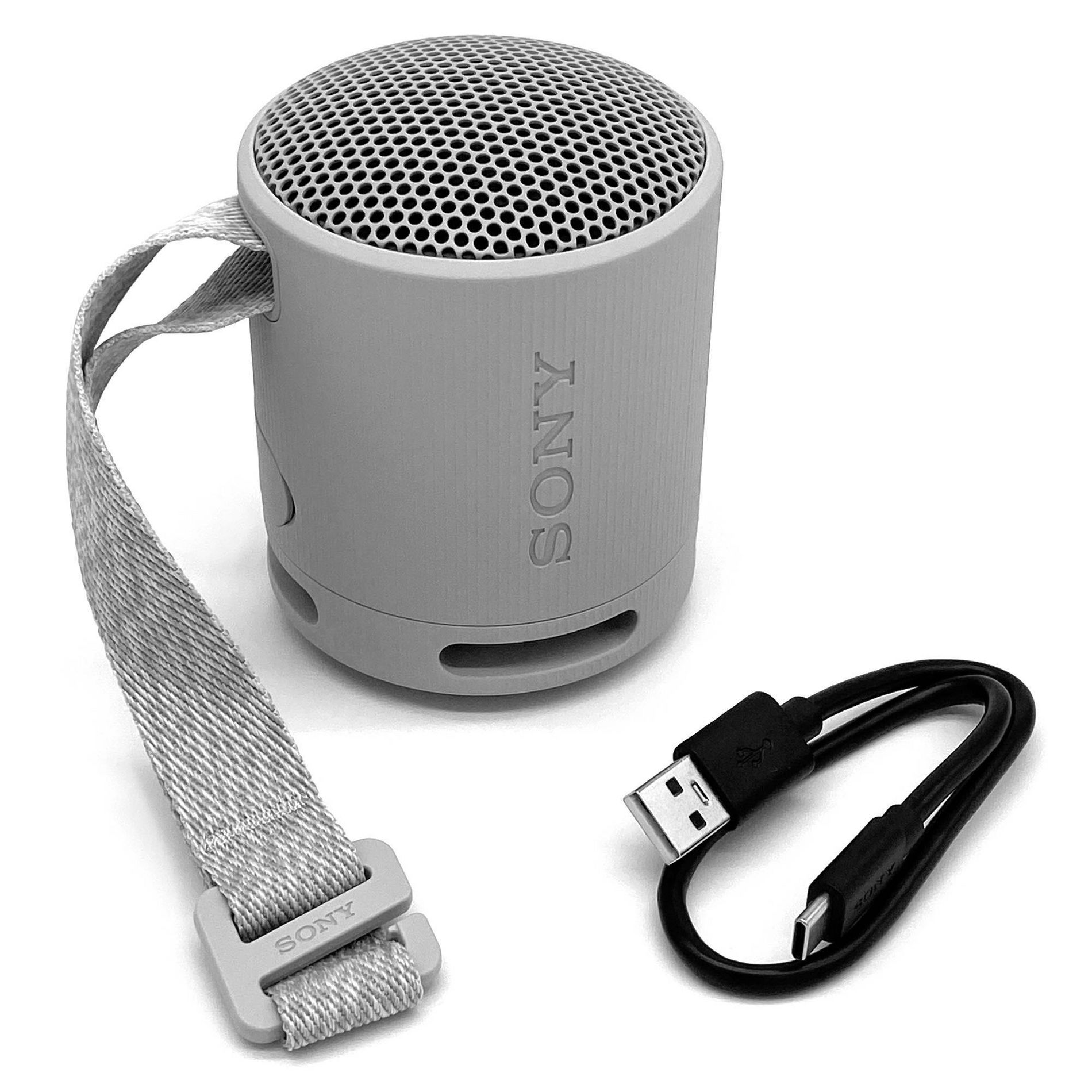 Refurbished Sony XB100 Compact Bluetooth Speaker Light Gray - Target Certified Refurbished