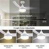 Gulches 42 inch indoor white ceiling fan with LED light - 2 of 4