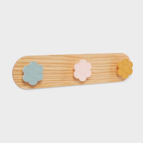 Painted Kids' Wood Hooks - Pillowfort™