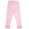 RuffleButts Baby/Toddler Girls Ruffle Leggings with Signature Rear Ruffles - 2 of 4