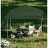 ODK Pop Up Canopy - Beach Tent with One Push Setup, 210d Oxford Fabric - Waterproof & UPF 50+, Outdoor Sun Shade Gazebo for Parties, Camping - 2 of 4