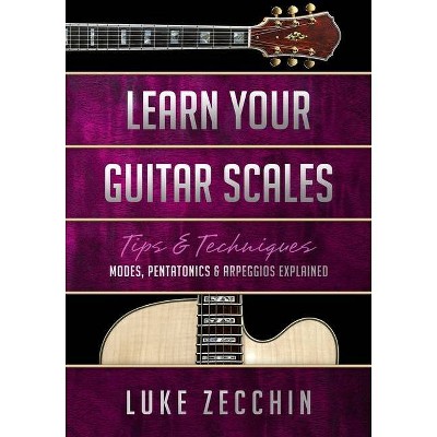 Learn Your Guitar Scales - by  Luke Zecchin (Paperback)