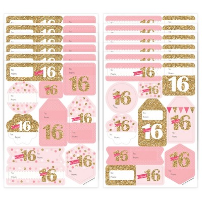 Big Dot Of Happiness Conversation Hearts - Assorted Valentine's Day Party  Gift Tag Labels - To And From Stickers - 12 Sheets - 120 Stickers : Target