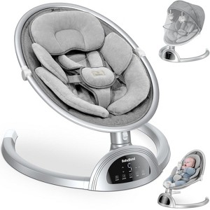 BabyBond Baby Swings for Infants with 10 Preset Nursery Rhyme, 5 Point Harness Belt, 5 Speeds and Remote Control - 1 of 4