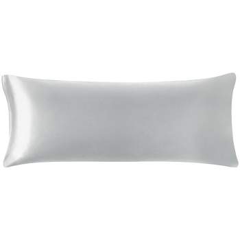 PiccoCasa Satin Zipper Closure Silky Satin Body Pillowcases 1 PC