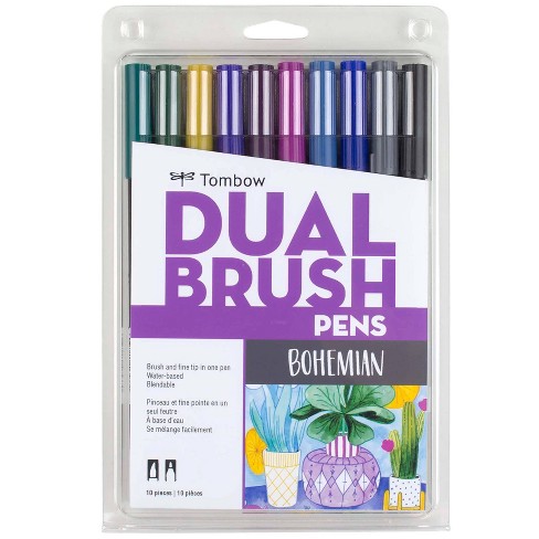 Tombow Dual Brush Pens- Nineties Set of 10