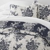 FIONECA Quilt Set- Lightweight - All Season Quilted Coverlet - Distressed Bouquet - 4 of 4