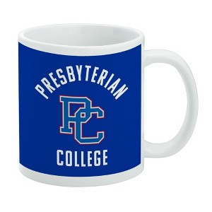 Presbyterian College Blue Hose Logo Ceramic Coffee Mug Novelty Gift Mugs for Coffee Tea and Hot Drinks 11oz White - 1 of 4