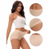 INSPIRE CHIC Women's High Waisted Breathable Tummy Control Underpants - 3 of 4