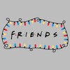 Men's Friends Christmas Lights Logo T-Shirt - image 2 of 4