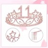 Meant2tobe 11th Birthday Sash and Tiara for Girls - Pink - image 4 of 4