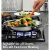 KOCH SYSTEME CS 10 Inch Tri-Ply Stainless Steel Frying Pan, Silver - 3 of 4