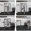 Power Cage with LAT Pulldown, Multi-Functional Power Rack - 4 of 4