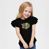 The Juniper Shop SmileyWorld Back To School Stars Flutter Sleeve Tee - 2 of 4