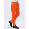 Lars Amadeus Men's Straight Fit Flat Front Chino Solid Color Dress Pants - 2 of 4