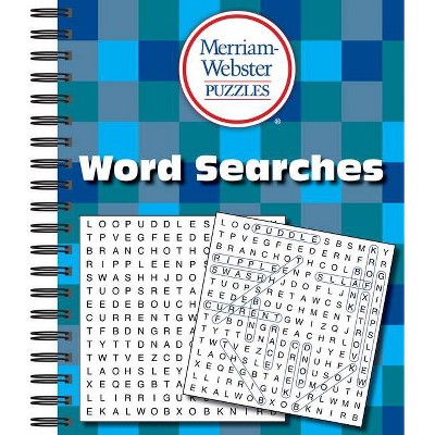 Brain Games - Merriam-Webster Puzzles: Word Searches - by  Publications International Ltd & Brain Games (Spiral Bound)