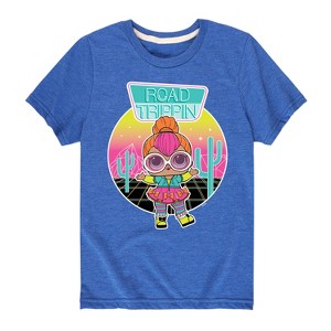 Boys' - LOL Surprise! - Neon Qt Road Trippin Short Sleeve Graphic T-Shirt - 1 of 4