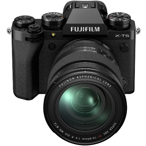 Fujifilm X-t5 Mirrorless Digital Camera Xf16-80mm Lens Kit - Black : Target