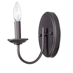 Maxim Lighting Logan 1 - Light Wall Light in  Oil Rubbed Bronze - 1 of 1