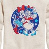 Boys' - Disney - Minnie Daisy Americana Graphic Long Sleeve Fleece Sweatshirt - 2 of 4